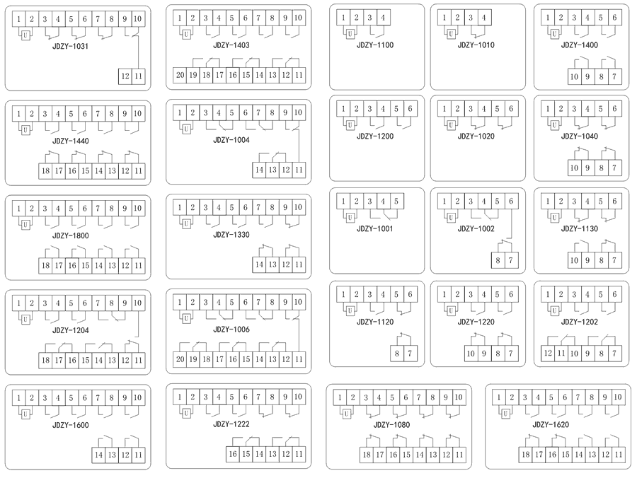 JDZY-1202内部接线图